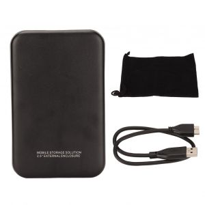Boitier de disque dur 2,5 pouces, adaptateur SaTa vers USB 3.0, Plug and Play, noir, boitier de disque dur externe pour ordinateur avec UaSP - Neuf