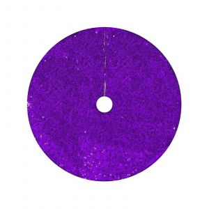 Jupe de sapin de No&euml;l 61 cm, jupe de sapin vintage en velours &agrave; paillettes, d&eacute;coration scintillante id&eacute;ale pour les f&ecirc;tes de No&euml;l - Neuf