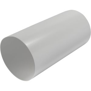 Conduit de ventilation rond et droit en plastique de 150 mm de diamètre - 300 mm de long - Conduit d'aération rigide - Tuyau de rechange, extension, circulation d'air frais - Neuf