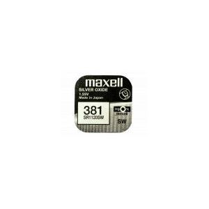Maxell 381 SR1120SW Silver Oxide 1,55v - Neuf