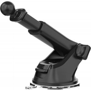 Kalanka-Support Téléphone Voiture De Support À Ventouse De Rechange Avec Connecteur À Bille, Pour Pare-Brise Tableau De Bord Gps Sat Nav Dash Cam Support De Ventouse Accessoires (Noir) - Neuf