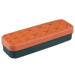 Porte-rouge &agrave; l&egrave;vres en silicone Stockage &agrave; compartiments multiples Design d&eacute;tachable Pr&eacute;sentoir cosm&eacute;tique de bureau color&eacute;Vert noir&acirc;tre - Neuf