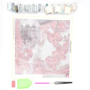 Hjlian Peinture Diamant A Faire Soi-Meme, Broderie En Strass, Point De Croix, Artisanat, Decoration Murale - Neuf