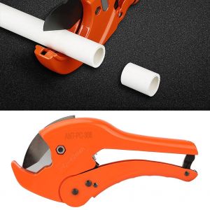Coupe-tube portable pour tuyaux en plastique, polyethylene, PPR/PVC, tuyau de gaz, tuyau d'eau, lame en acier (pc-308) - Neuf