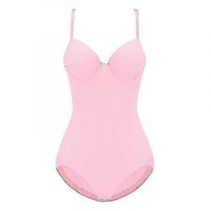 Armatures Blanc Body Femmes Shapers Stretch Couleur Unie Soyeux Sous-V&ecirc;tements Bodys Rose Szrh A-C - Neuf