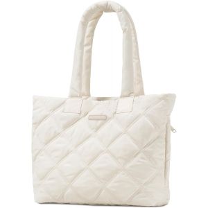 Sac de transport pour femme avec compartiment de 39,6 cm et plusieurs poches pour voyage,travail,salle de sport,beige/moyen,taille M - Neuf