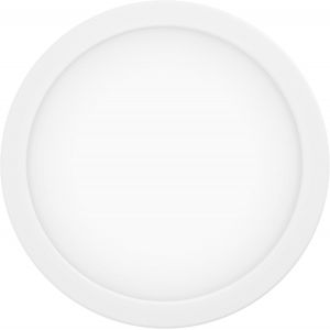 Connect.Z Spot Led Encastrable Pour Salle De Bains Fueva-Z,Extra-Plat,Ø 216 Mm,Lampe Zigbee,Contrôlable Par Appli Et Commande Vocale,Blanc Chaud ¿ Froid,Dimmable,Blanc,Ip44 - Neuf