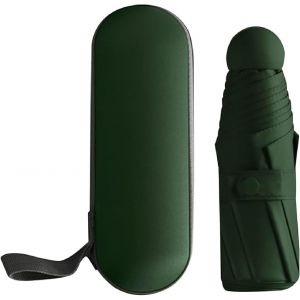 Mini Parapluie Pliant,Parapluie De Poche Portable,Parapluie Coupe-Vent Ultra-L&eacute;ger,6 C&ocirc;tes Parapluie Pliant Anti-Uv Compact Mini Parapluie De Poche Parapluie De Voyage Pour Homme Et Femme - Neuf