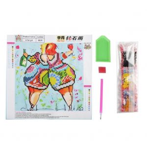 bricolage fait &agrave; la main strass broderie peinture point de croix kit artisanat pour la d&eacute;coration murale - Neuf