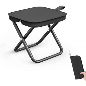 Eryi-Tabouret Pliant Portable, Chaise De Camping Pliable, Siege De Peche, Camping Accessoires, Petit Tabouret Pliable Pour Activités De Plein Air Pour Voyages, Randonnée, Jardin, Pêche, Barbecue, Pla - Neuf