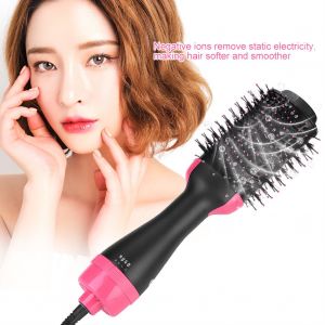 Seche-Cheveux Infrarouge A Anions, Brosse Rotative Pour Cheveux, Bouclage, Lissage, Massage, Etats-Unis - Neuf