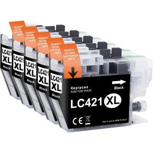 6X 364XL Noir Cartouches d'encre Compatible avec HP 364 364 XL pour Photosmart 5520 5510 5520 5524 5524 6520 5515 7520 Deskjet 3520 Officejet 4620 4622 - Neuf
