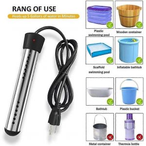 Thermoplongeur,chauffe-eau instantan&eacute; submersible &eacute;lectrique portable,utilis&eacute; dans la chauve-souris de piscine - Neuf