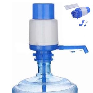 Pompe manuelle pour eau potable, pour distributeur d'eau en bouteille (5 à 6 gallons), pour la maison et le bureau, avec filtres à eau pour pichet - Neuf