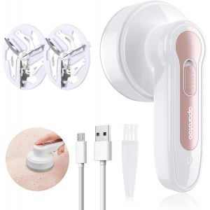 KALANKA-Rasoir Anti Bouloche Vetement, Rasoir Bouloche &eacute;lectrique avec 3 Lames et C&acirc;ble USB, Portatif Rapide Rasoir Anti Peluche Vetement Appareil Anti Bouloche pour Vetement, Pulls, Meubles, Laine, - Neuf