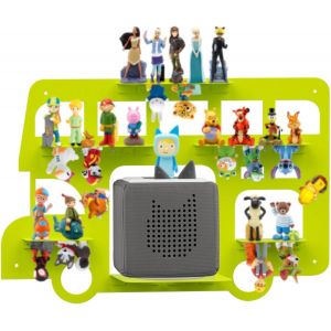 CAUC-M&eacute;tal &Eacute;tag&egrave;re pour Tonie, Etag&egrave;re pour Tonie Magn&eacute;tique pour Filles et Gar&ccedil;ons, Etag&egrave;re pour Toniebox Figurines Rangement, Chambre d'enfant Etag&egrave;re Murale pour Jouant et Collectionnant - Neuf