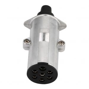 Adaptateur de connecteur de remorquage de Type N, prise de remorque 24V à 7 broches pour remorque camion caravane - Neuf