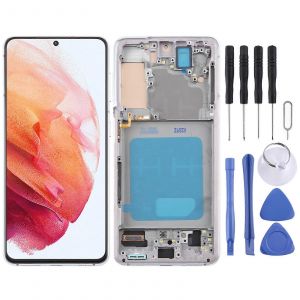 Ecran Lcd Tft Complet Avec Chassis Pour Samsung Galaxy S21 5g Sm-G991 - Neuf