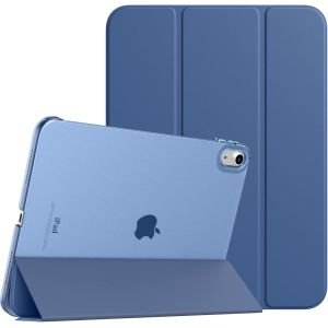 NAERYUT-Coque Compatible Avec Ipad (A16) 11Ème Génération 11 Pouces 2025/Ipad 10Ème Génération 10,9 Pouces 2022,Légère Housse Arrière Translucide En Pc Avec Réveil/Sommeil Auto,Marine Bleu - Neuf