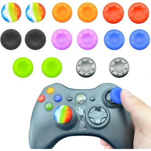Lkljij-16 Pcs Joystick Protection Ps4 Stick, Boîte À Clés En Silicone Avec Protections Joystick Pour Manette Ps4, Ps3 - Embouts En Silicone Pour Joystick, Pour Ps5 Capuchons Grip Aim Assist Égalemen - Neuf