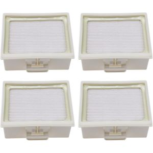 Lot De 4 &iquest;&iquest;l&iquest;&iquest;ments Filtrants Pour Aspirateur - 112 X 94 X 48 Mm - Compatible Avec Bosch Gl-40 Gl-10 0057683 Bbz156Hf Bbz156Hf00 - Neuf