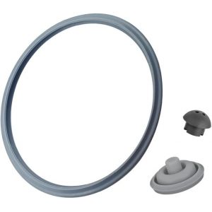 WMF Pi&egrave;ces de rechange pour autocuiseur-Joint d'&eacute;tanch&eacute;it&eacute;-Joint de signal de cuisson-Valve de s&eacute;curit&eacute; pour couvercle d'autocuiseur-2,5 l-3 l-4,5 l-6,5 l-8,5 l-Lot de 3 - Neuf