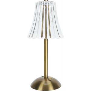Kal-Lampe De Table Sans Fil Vintage Avec 3 Couleurs, Lampe De Chevet Rechargeable Pour Table À Manger - Neuf