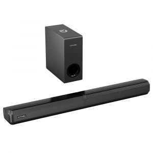 Ultimea Apollo S50 Barre de son amovible avec caisson de basses, Bluetooth 5.3, niveau de basses r&eacute;glable, 3 modes d'&eacute;galisation - Neuf