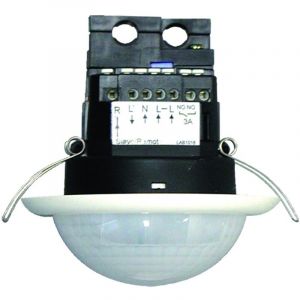 Pd4-m-2c-c-fp D&eacute;tecteur De Pr&eacute;sence Couloir 2x10 M Tout Ou Rien Faux Plafond Luxomat 92143 - Neuf