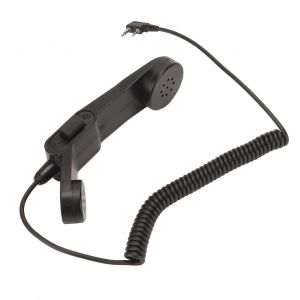 Microphone radio Z117, haut-parleur militaire portable avec PTT pour BaoFeng UV 5R UV 6R UV 82HX DM 5R pour Kenwood pour HYT - Neuf