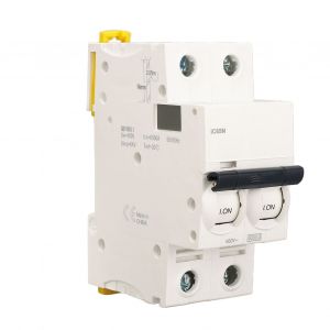 XYONG Disjoncteur miniature 2P, controle d'isolement, protection contre les courts-circuits et les surcharges, interrupteur a air, AC 400 V, 16 A - Neuf