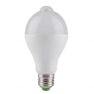 Hjlian Ampoule Led E27 Avec Detecteur De Mouvement Pour Couloir, Hotel, Maison (Blanc Froid, 12 W) - Neuf