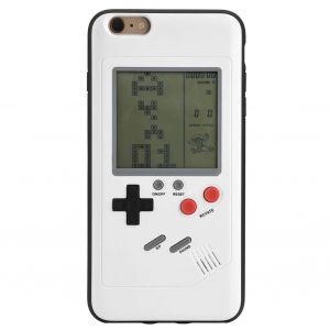 Tetris Console De Jeu Protection Tpu Housse De T&eacute;l&eacute;phone Arri&egrave;re Pour Iphone 6plus Blanc - Neuf