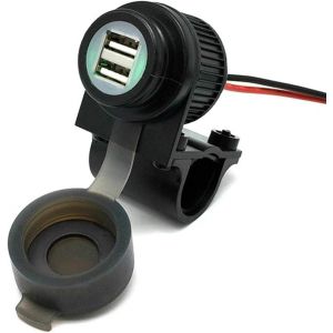 KALANKA-Cliff-Top 4 amp&egrave;res Moto commutateur magn&eacute;tique USB Chargeur - Pr&eacute;vient Le Drain de la Batterie - Neuf