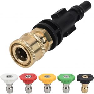 MEVRONISSHOP-Adaptateur de connexion d&eacute;gagement rapide 1/4"" pour nettoyeur haute pression LAVOR Parkside PHD, VAX Interskol - Neuf
