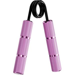 Checarzhn--No1-Power Gripper Metal Series - Renforceurs De Poignées Professionnels - (50lbs - 400lbs) Pour L'entraînement Des Poignées, Des Poignets Et Des Bras (Rose 50lbs) - Neuf