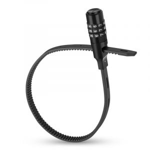 Portable De Vélo Casque De Moto De Verrouillage, Multifonctionnel Sangle Réglable Avec Code À 3 Chiffres Pour Vélo, Tricycle, Trottinette - Neuf