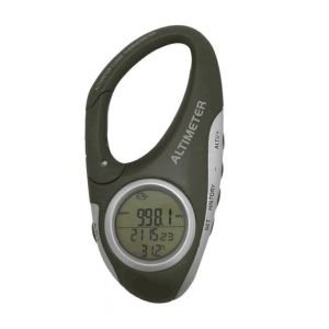 Altimètre Numérique Baromètre Randonnée Vert Abs - Neuf