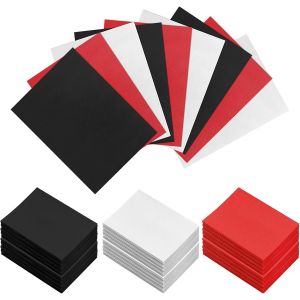 Mdy-Lot De 300 Pochettes De Protection Transparentes Pour Cartes, Cartes À Collectionner, Magic (Noir + Rouge + Blanc) - Neuf