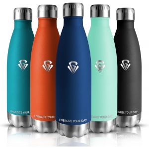 Gjfty-Gourde Isotherme, Bouteille Isotherme 750ml, Gourde Sport Sans Bpa, Gourde Inox Reutilisable, Gourde Metal Pour Gym, École, Bureau, Running - Neuf
