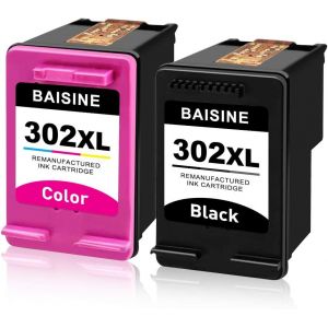 302 Xl Remanufactur&eacute;es Pour Cartouche D Encre Hp 302 Xl Noir Et Couleur Pour Hp Envy 4520 4521 4522 4524 4527 Officejet 3830 3831 3833 4650 4657 5230 Deskjet 1110 2130 2134 3630 36[ENC945626] - Neuf