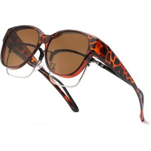 Kathlelxh-Surlunettes De Soleil Polarisées Classique Sur-Lunettes De Soleil Femme Pour Conduite Cyclisme Sport Vintage Rétro Lunettes De Soleil Tendance Rondes Un Xe Protection Uv400[H599] - Neuf