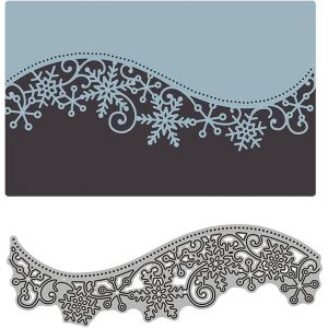 Tianyi-Matrices De Découpe En Dentelle Flocon De Neige Pour La Fabrication De Cartes, Pochoirs De Découpe Pour Bricolage, Scrapbooking, Album Photo, Gaufrage Décoratif Pour La Fabrication De Cartes - Neuf