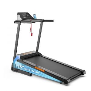 Iscooter Formill Ft61 Foldable Silent Treadmill &ndash; 3.0hp 15% Auto Incline, Home Office Pro - Neuf