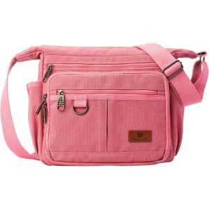 TIANYI-Rfid Sac messager à bandoulière avec porte-bouteilles d`eau, Sac à main pour ordinateur portable 13 pouce, porte-monnaie avec Portefeuille intégré, Pochette pour téléphone, Poches multiples - Neuf