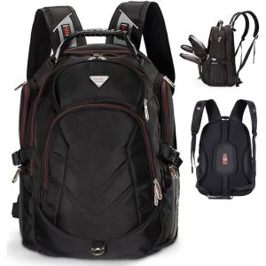 18,4 Pouces Laptop Backpack Fits Up To 18 Pouces Gaming Laptops For Dell, Asus, Msi,Hp (Noir)[SAC641764] - Neuf