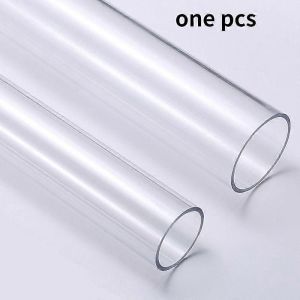 tubes de tuyaux en acrylique tube en plexiglas Tube transparent en acrylique transparent Tube en PVC Tube en plastique Raccords de trop-plein d'aquarium - Neuf