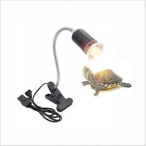 Lampe À Reptiles Lampe Chauffante En Tortue Avec Base Longue À 360 Degrés Pour Reptiles Et Amphibiens - Neuf