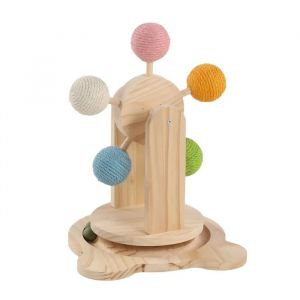 Jouet &Agrave; Griffer Chip Circuit Avec Balle 29 X 30 X 38 Cm Brun - Neuf