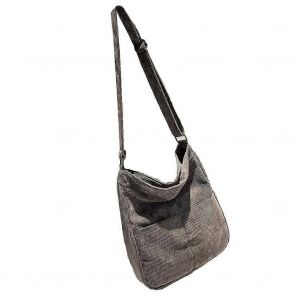 Femmes Sacs à bandoulière Velours côtelé Sac à bandoulière Sac à main Sac à main Sac à main Sac d'école - Neuf